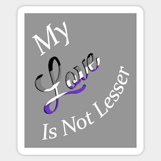 No Lesser Love Sticker